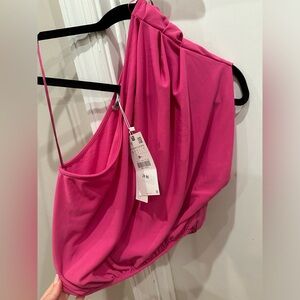 Zara One Shoulder Top